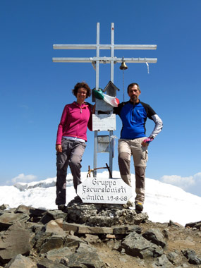 PIZZO COCA, 3052 MT DI GRAN SODDISFAZIONE 29/30 giugno 2012 - FOTOGALLERY